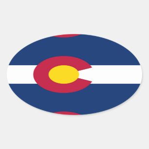 Adesivo Oval Colorado