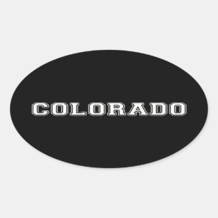 Adesivo Oval Colorado