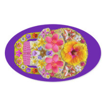 Crânio da Flor 4 - Tropical