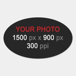 Adesivo Oval Criações Pessoais