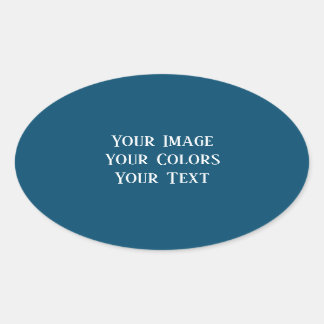Adesivo Oval Crie o Seu Próprio