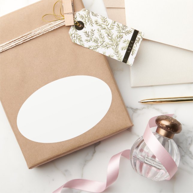 Adesivo Oval Crie seu