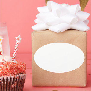 Adesivo Oval Crie seu próprio personalizado