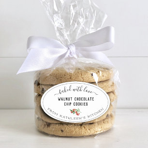 Adesivo Oval Crie Sua Própria Vegetação Assada Com Amor