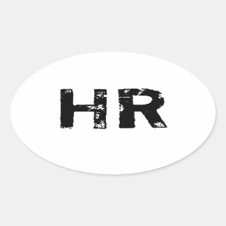 Adesivo Oval Croácia