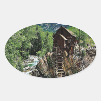 Adesivo Oval Crystal Mill Colorado