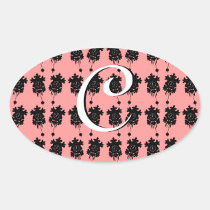 Adesivo Oval Cuckoo Clocks