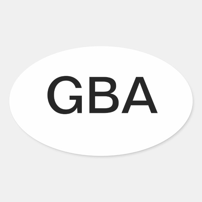 Adesivo Oval da América do deus abençoe (Frente)