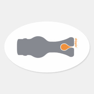 Adesivo Oval Derrame