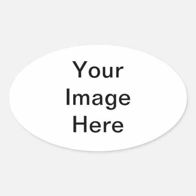 Adesivo Oval design (Frente)