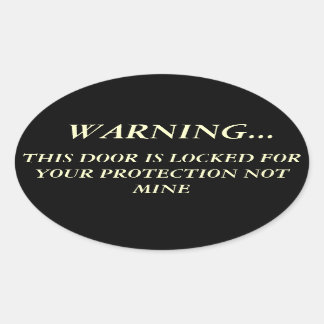 Adesivo Oval Direitos das Armas