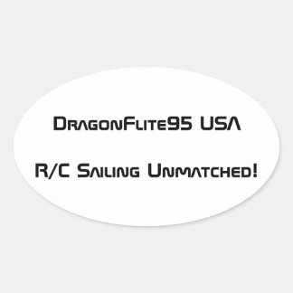 Adesivo Oval DragonFlite 95 USA Sticker