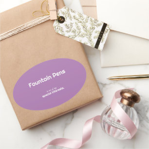 Adesivo Oval ... é um dos meus interesses especiais