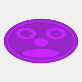 Adesivo Oval Eclipversamente Sticker