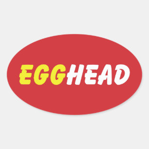 ADESIVO OVAL EGGHEAD