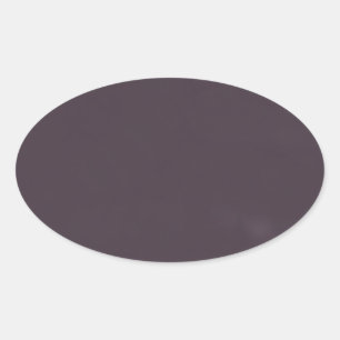 Adesivo Oval em preto arte abstrata 0900