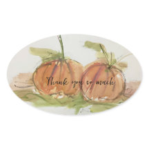 Esquema de aquarela original Pumpkin