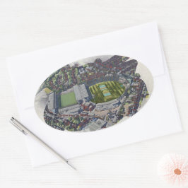 Adesivo Oval Estádios de Críquete e Rugby Headingley, Leeds