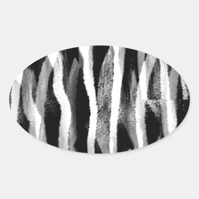 Adesivo Oval Eu Amo Padrão!_ (Frente)