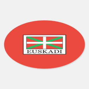 Adesivo Oval Euskadi