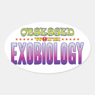 Adesivo Oval Exobiology 2 obcecado