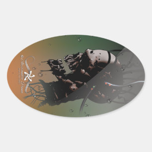 ADESIVO OVAL EXPERIÊNCIA