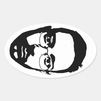 Adesivo Oval Face (adesivo oval)