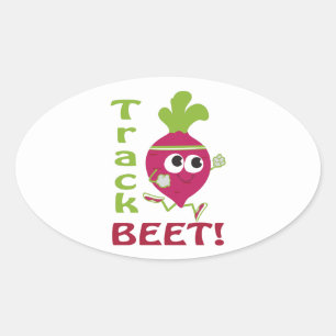 Adesivo Oval Faixa de Beet
