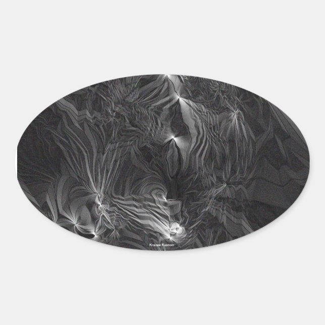 Adesivo Oval Fantasma (Frente)