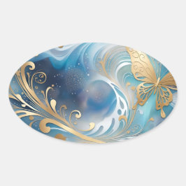 Adesivo Oval Fauna 1 - 001