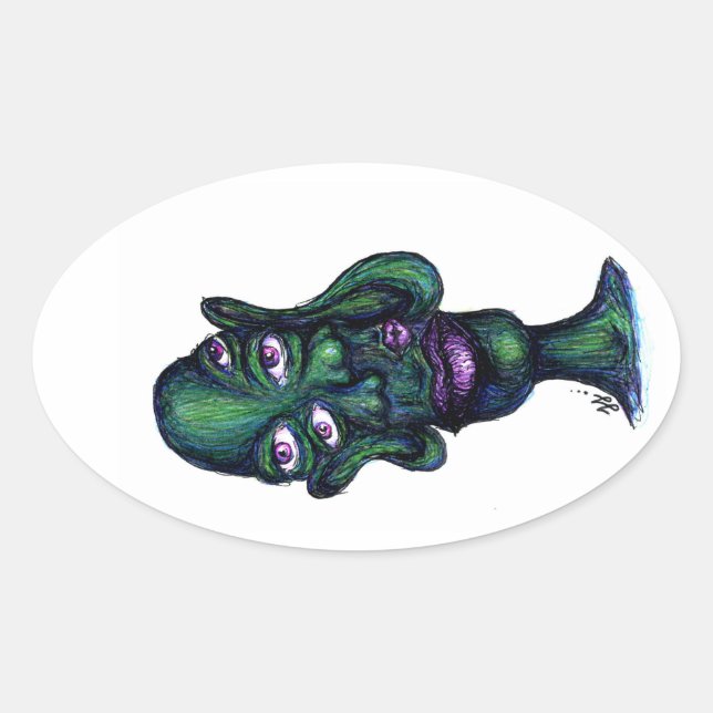 Adesivo Oval fc (Frente)