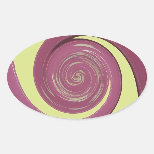 Adesivo Oval Feliz Dia de Ação de Graças Belo Design de Arte de (Frente)