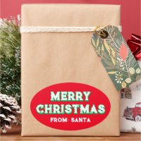Feliz Natal Dos Papais noeis Texto Editável Oval V
