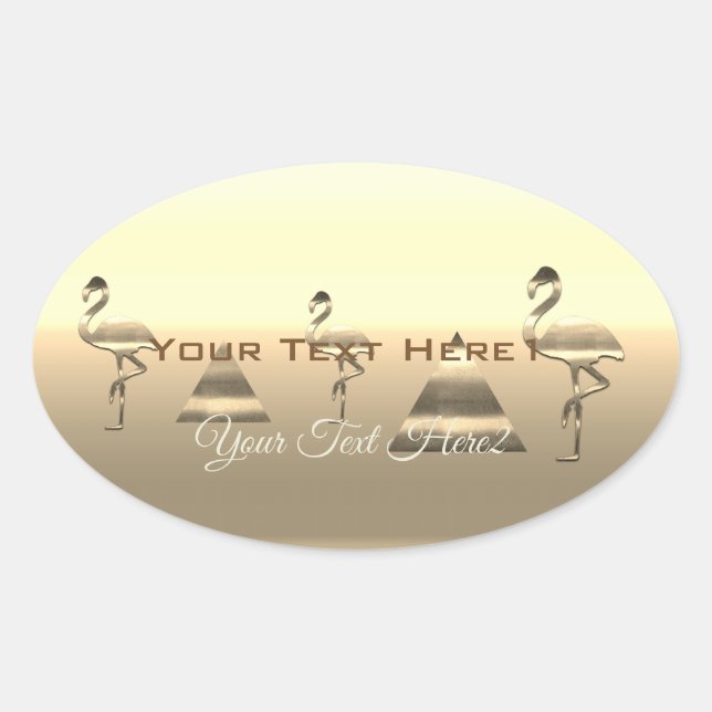 Adesivo Oval Feriado Personalizado - Vibe (Frente)