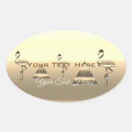 Adesivo Oval Feriado Personalizado - Vibe