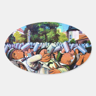 Adesivo Oval Festa Alemã de Breve