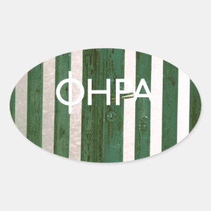 Adesivo Oval Fira - Santorini