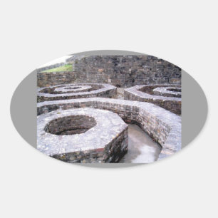 Adesivo Oval Fort Charles