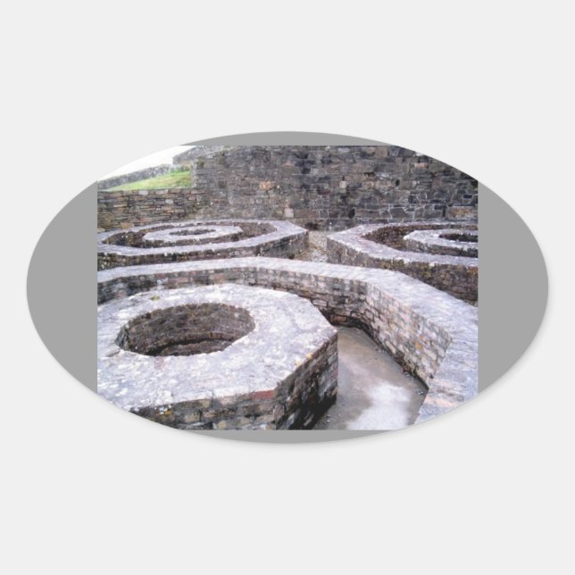 Adesivo Oval Fort Charles (Frente)