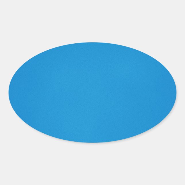 Adesivo Oval Fundo Azul Cinza Brilhante (Frente)