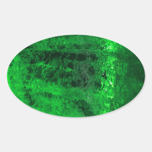 Adesivo Oval Gelo - Glacial - Bonita!