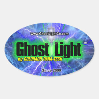 Adesivo Oval Ghost Light™ Oval Sticker nº 1