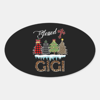 Adesivo Oval Gigi Lover | Gigi abençoado