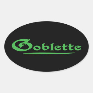 Adesivo Oval Goblette
