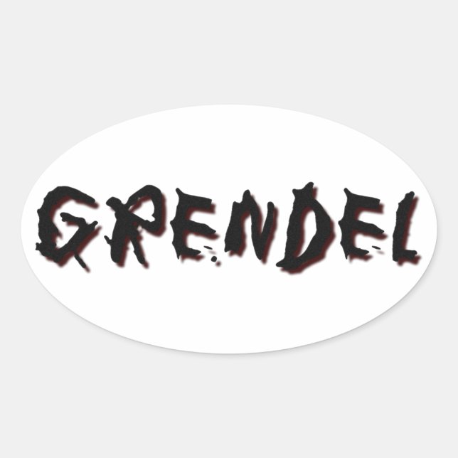 Adesivo Oval Grendel (Frente)