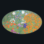 Adesivo Oval Gustav Klimt // Bauerngarten // Jardim Fazenda<br><div class="desc">Gustav Klimt // Bauerngarten // Jardim Fazenda</div>