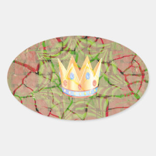 Adesivo Oval Hakuna matata