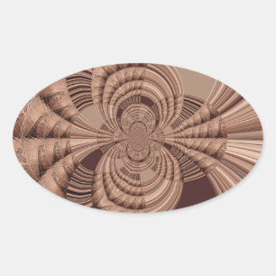 Adesivo Oval Hakuna Matata Kenya Giraffe Safari Woven Sourveni