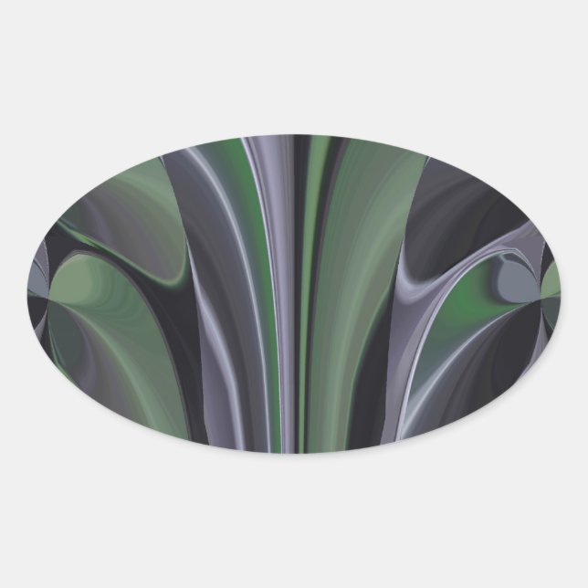 Adesivo Oval Hakuna Matata Linda placa gráfica ECO Amiga (Frente)