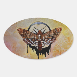 Adesivo Oval Hawk Moth, Chefe da Morte